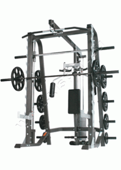 ������� �������� Hoist HF-4985ENS Half Cage Frame w/Linear, Gun Racks, Plate Holders