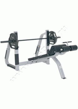   Icarian Precor CW411 Olympic Decline Bench